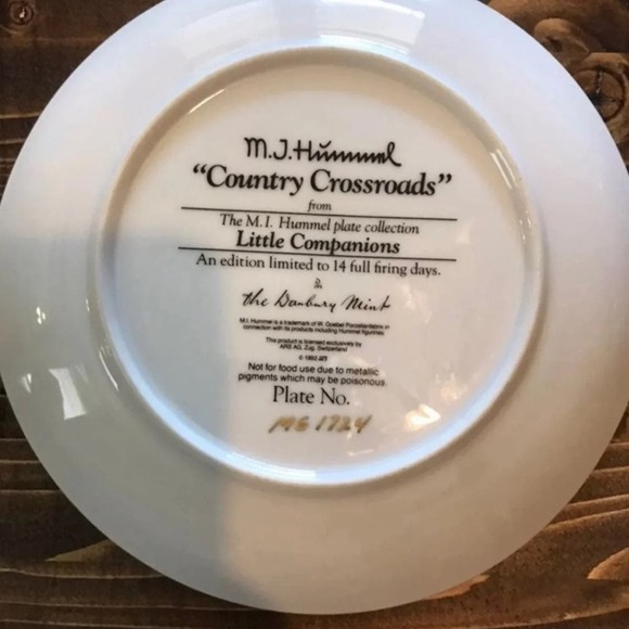 Hummel plate - Picture 2 of 2